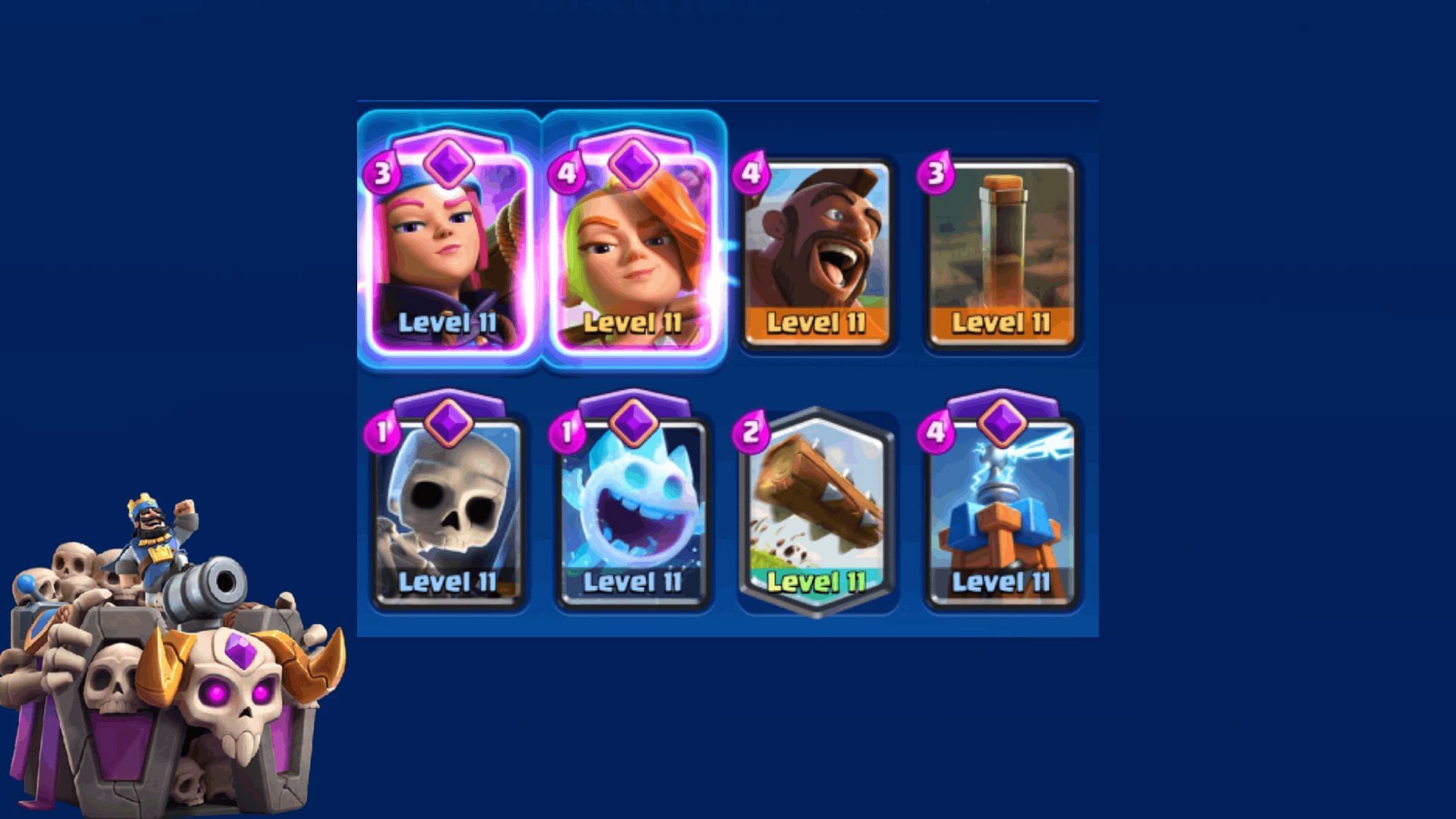 The Tesla can be used to distract the enemy's Hog Rider (Image via Supercell)